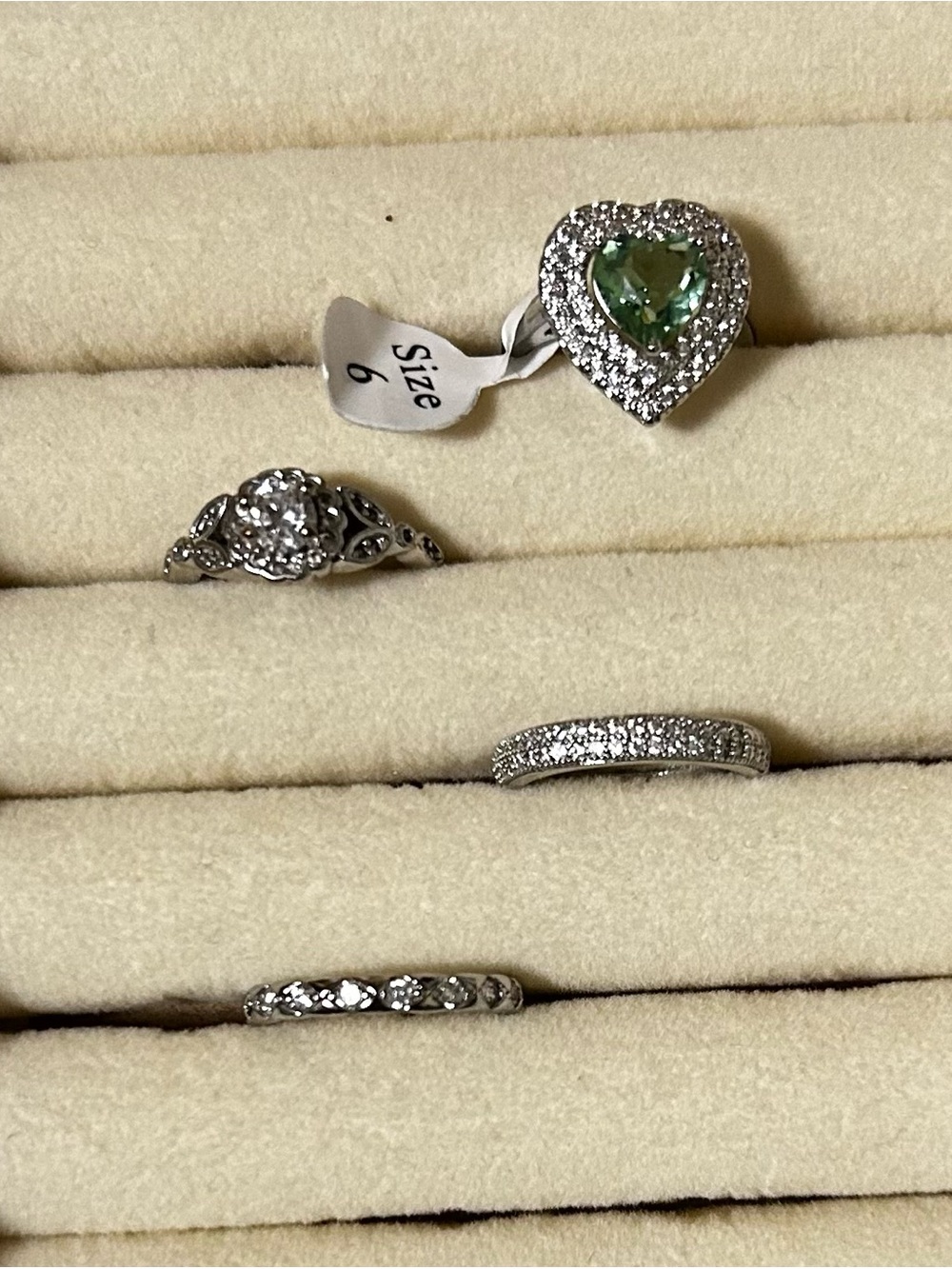 Bundle of size 6 rings NWT - Picture 4 of 7